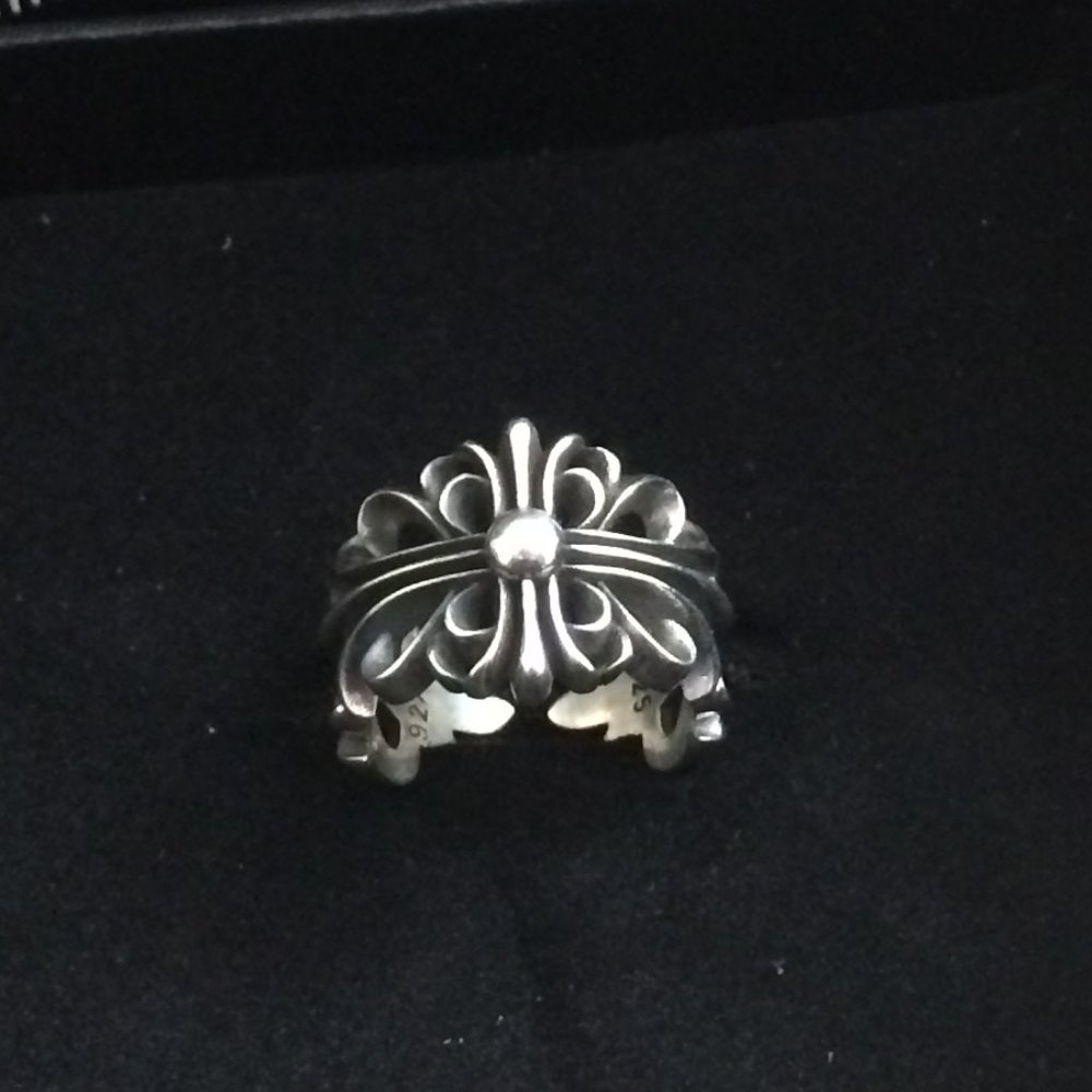 Chrome Hearts Double Floral Ring size 9